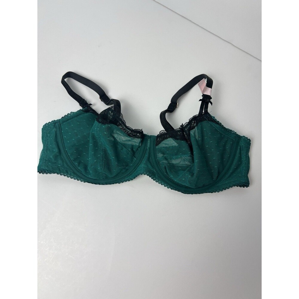 NWT Victoria's Secret Dream Angels Green Mesh Push-Up Bra Size 36C